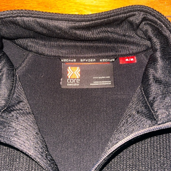 Spyder Fleece Long Sleeve Sweater Medium - Picture 3 of 4